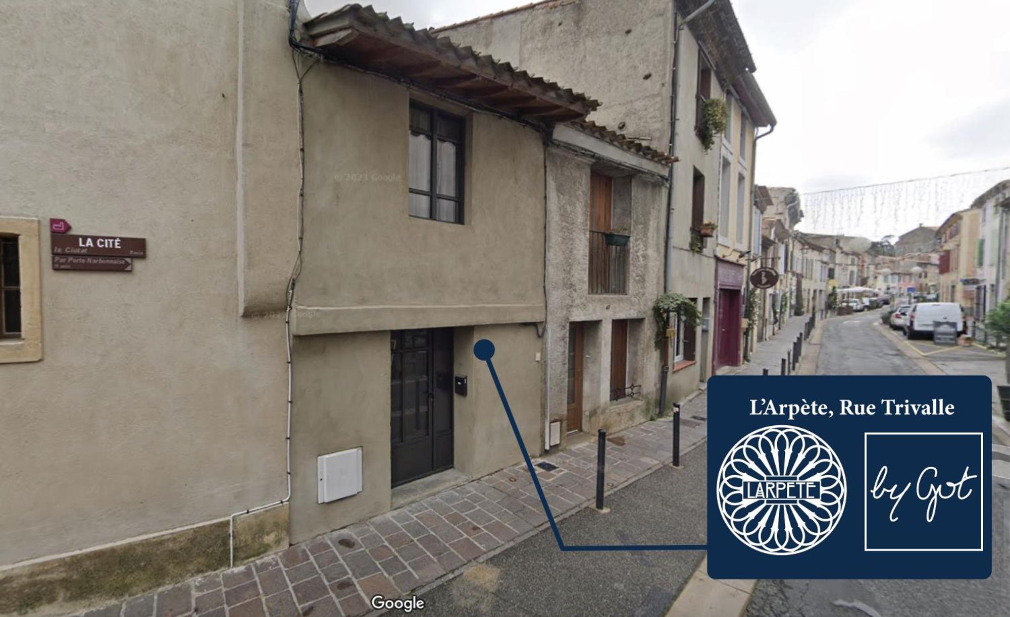 L'Arpete, Rue Trivalle Carcassonne Exteriör bild